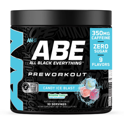 All Black Everything Pre-Workout Powder | Preworkout Energy Drink Mix | 350mg Caffeine | Beta Alanine & Citrulline | Energy Supplement for Men & Women | Baddy Berry | 30 Servings