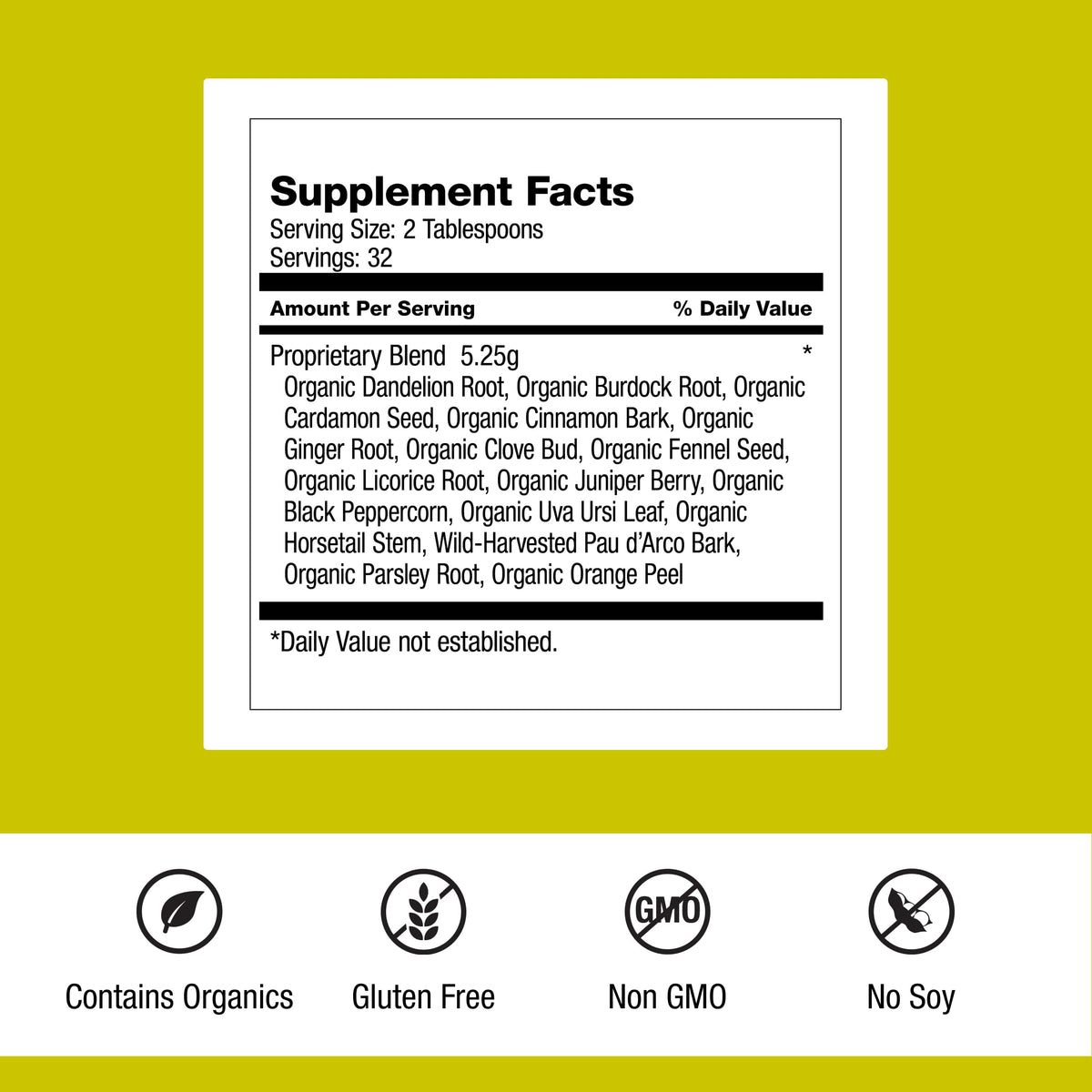 Dr. Schulze's Detox Tea - Gentle Cleansing Tea for Digestive Health - Inner Body Refresh - Bowel Support - Natural, Plant-Based Ingredients - Gluten-Free & Vegan - 6 oz (32 Servings) - 2 Pack Dr. Schulze'sBuy Supplements Australia