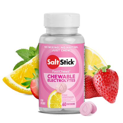 SaltStick High Sodium Electrolyte FastChews - Mixed Berry, 60 Tablets