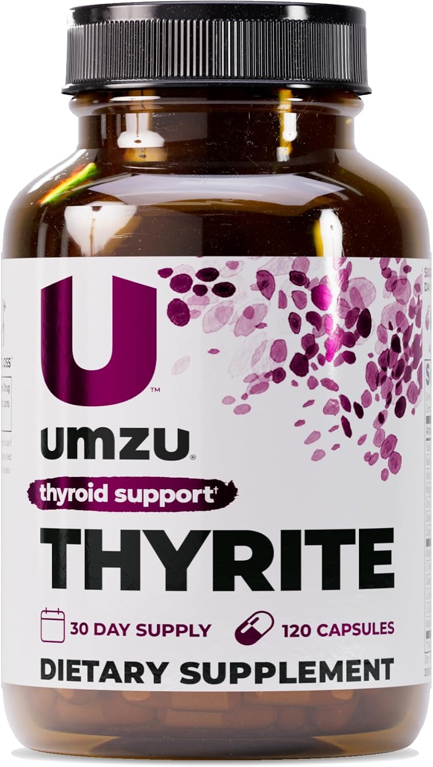 UMZU Thyrite Thyroid Support Supplement, 30 Day Supply | Magnesium, Zinc, Copper, Iodine, Selenium, Adaptogenic Herbs, Metabolism, Energy, Thyroid Function and Daily Wellness Support