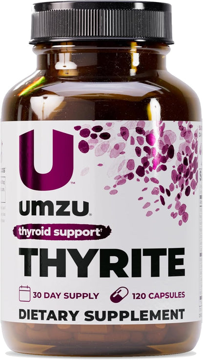 UMZU Thyrite Thyroid Support Supplement, 30 Day Supply | Magnesium, Zinc, Copper, Iodine, Selenium, Adaptogenic Herbs, Metabolism, Energy, Thyroid Function and Daily Wellness Support