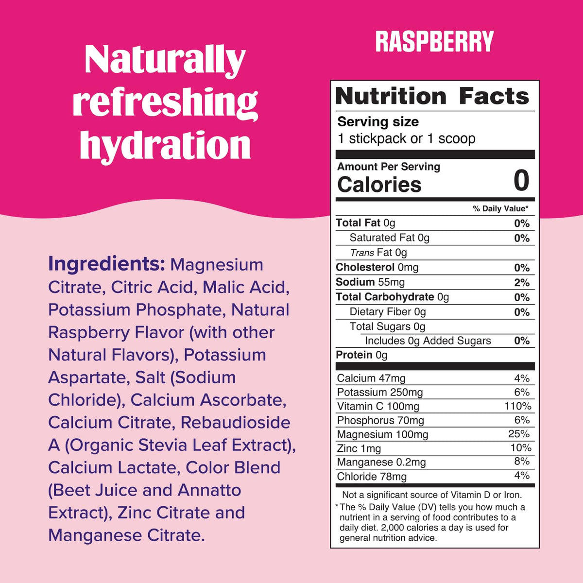 Ultima Replenisher Electrolyte Powder Drink Mix Bundle – Sugar Free – Rasberry, 30 Serving Canister and 20 Stickpacks – 6 Electrolytes and Minerals – Keto Friendly, Vegan, Non-GMO