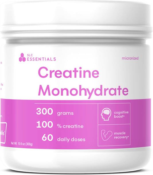 Creatine Monohydrate Powder | 100% Pure Micronized Creavitalis® | German-Made | Unflavored, No Fillers | Supports Muscle Strength, Recovery, & Cognitive Energy | 5g Servings
