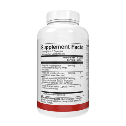 Silver Fern Brand Liver Complex Supplement (1 Pack) | With Milk Thistle, Beet Root, Bergavit®, & Artichoke Extract – Daily Liver Support – 90 Vegetarian Capsules