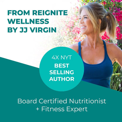 Reignite Wellness by JJ Virgin | Collagen Peptides Powder | Collagen Peptides Powder Supplement | Hair, Skin & Nails Support | Muscle & Joint Support Supplement | 30 Servings