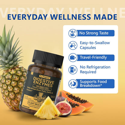Women’s Probiotic & Digestive Enzymes Bundle – 100 Billion CFU Probiotic with Prebiotics, Cranberry & D-Mannose + Multi-Enzyme Complex – Supports Women’s Digestive, Gut, Vaginal & Urinary Health – Veg