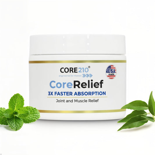 CopperJoint CoreRelief 2oz - Joint Pain Relief Cream for Knee, Neck, Hip, Shoulder & Simple Backache, Arthritis Cream Pain Reliever, Daily Cooling Non-Greasy Menthol Sore Muscle Rub CopperJointBuy Supplements Australia