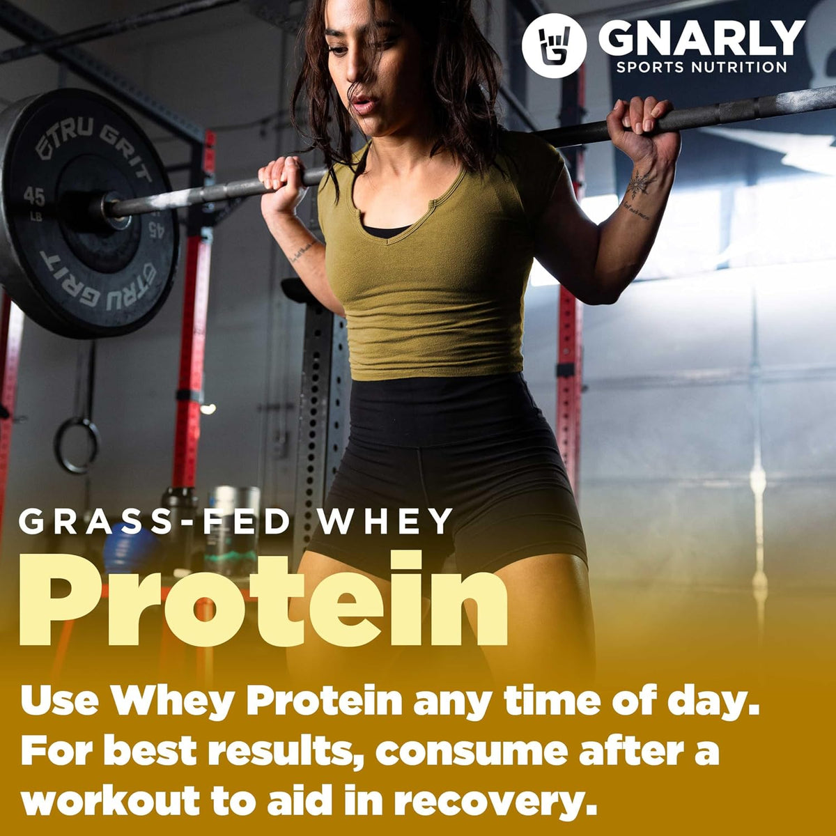 Gnarly Whey Grass-Fed Protein Supplement, Vanilla (32.0oz) and Gnarly Preworkout Strawberry Lemonade (14.82oz)
