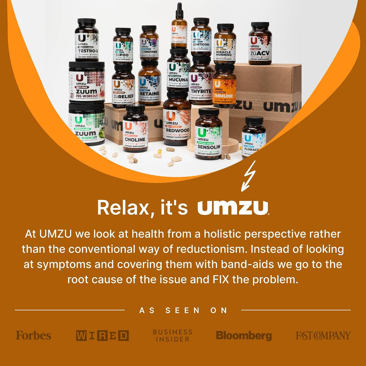 UMZU Turmeric Curcumin Supplement, 30 Day Supply | Bromelain, Boswellia and BioPerine Black Pepper, Joint Support, Immune Support, Antioxidant Support, Daily Wellness