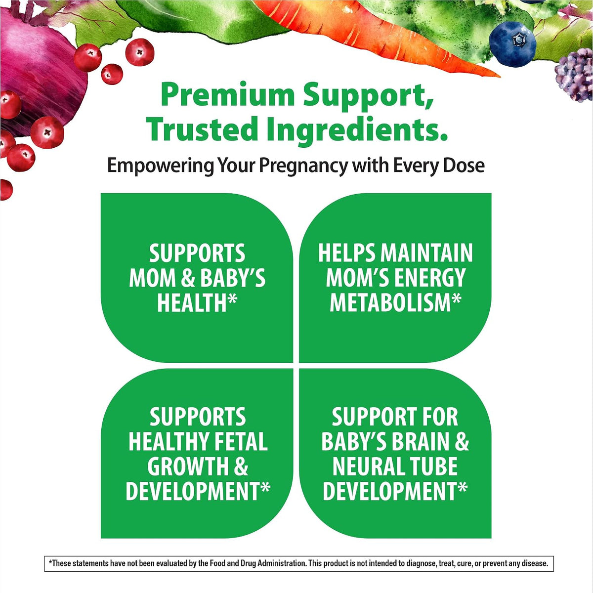 Rainbow Light Prenatal Multivitamin One + for Women with Probiotics | 150 Caplets | Essential Nutrition for Mom & Baby | with Vitamins C & D, Folate, Choline, Iron and More