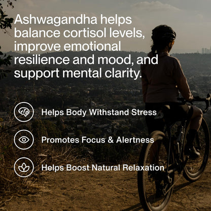 Momentous Ashwagandha Supplement - 300 mg NooGandha Ashwagandha Extract - Cognitive Performance, Alertness, & Focus Support - NSF Certified for Sport - Vegan - GMO- & Gluten-Free - 60 Servings