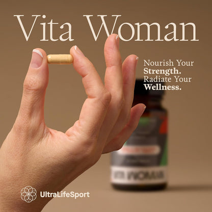 Ultra Life Sport Alpha Nootropic & VITA Woman Multivitamin Bundle