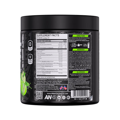 All Black Everything Pre-Workout Powder | Preworkout Energy Drink Mix | 350mg Caffeine | Beta Alanine & Citrulline | Energy Supplement for Men & Women | Baddy Berry | 30 Servings