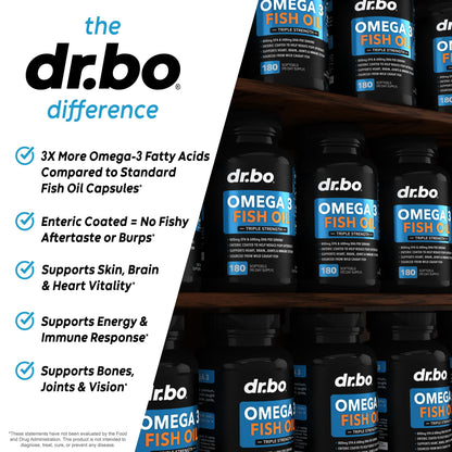 Omega 3 Fish Oil Supplements - Triple Strength Fish Oil Omega 3 Supplements 2000mg EPA DHA Women Men - Triple Strength Natural Omega3 Supplement 2000mg EPA DHA Fatty Acids 1000mg Burpless 60 Softgels