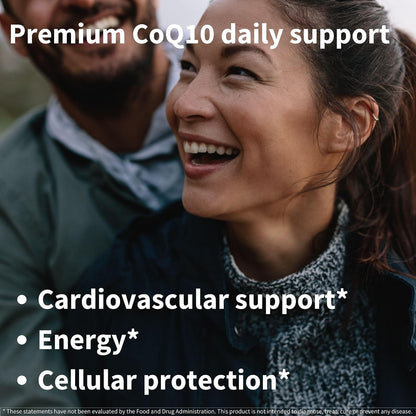 Igennus Advanced CoQ10 100mg, 5X Bioavailability CoQsol-CF Boosted with D-Limonene, 120 1-a-Day Servings, Heart & Energy, Ubiquinone Coenzyme Q10 & Vitamin E Antioxidant