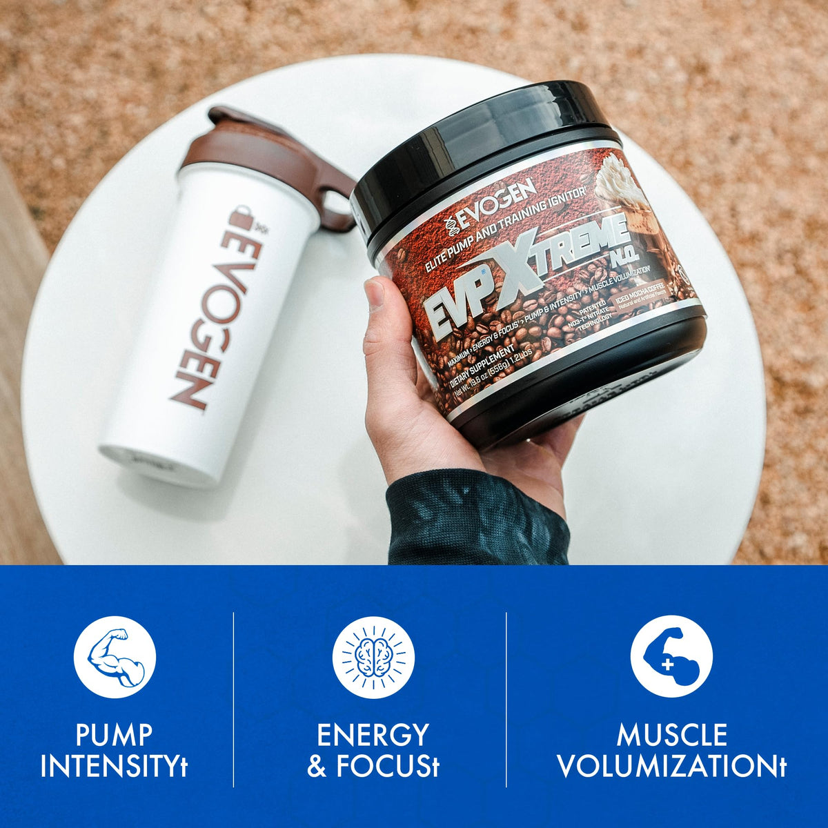 Evogen EVP Xtreme NO Pre-Workout for Men & Women | Sour Candy | 40 Servings | Arginine nitrate, L-citrulline, beta-alanine, creatine and coconut water; caffeine and yohimbe for energy and pumps