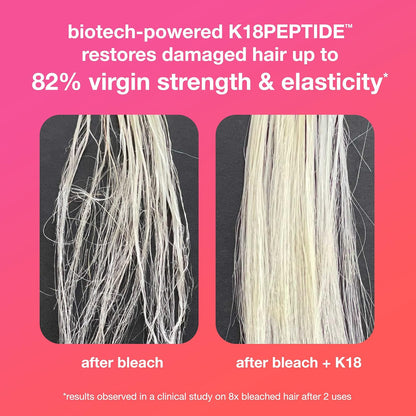 K18 Repair Bundle - Leave-In Repair Hair Mask, 4-Minute Speed Treatment(50ml), and Weightless Hair Strengthening Oil (30ml)