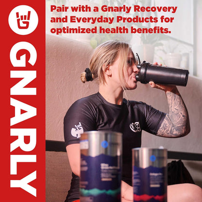 Gnarly Nutrition Essential Aminos Powder, Berry Lemonade – Pre-Workout Amino Acids – NSF Contents Certified – Supplement to Support and Rebuild Muscle – Berry Lemonade Caffeine Free, 10.58 oz
