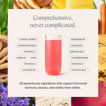 BEAM Biotic, Glow, Wellness Bundle, Biotic for Gut Health, Glow for Hormone Balance for Women
