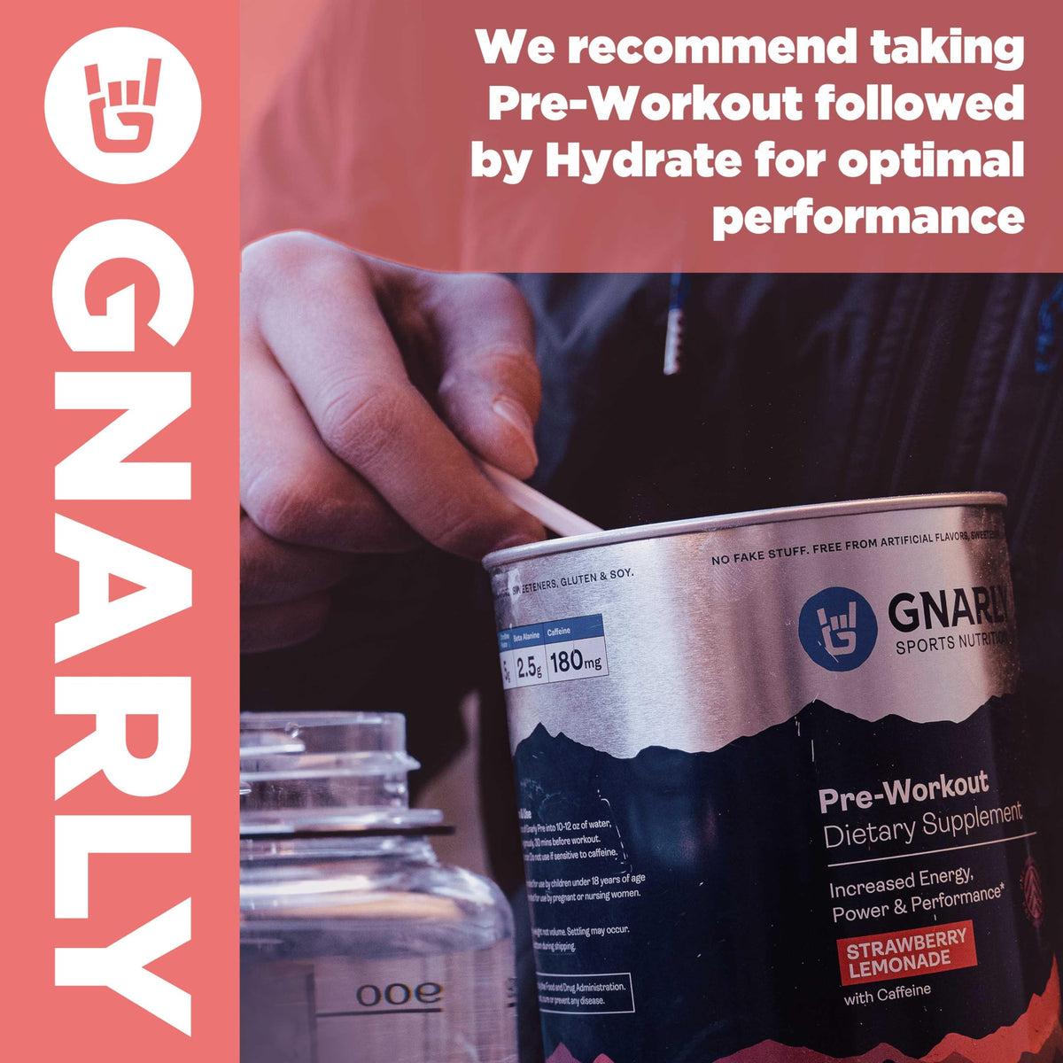 Gnarly Nutrition Hydrate Electrolyte Powder – Orange Pineapple Exercise Hydration Drink Mix – NSF Sport Certified – Electrolyte Solution, Performance & Recovery – Orange Pineapple, 14.10 oz