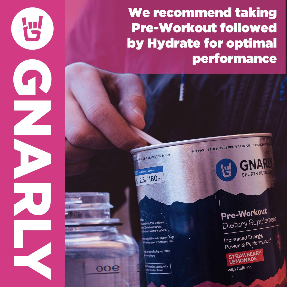 Gnarly Nutrition Hydrate Electrolyte Powder – Orange Pineapple Exercise Hydration Drink Mix – NSF Sport Certified – Electrolyte Solution, Performance & Recovery – Orange Pineapple, 14.10 oz