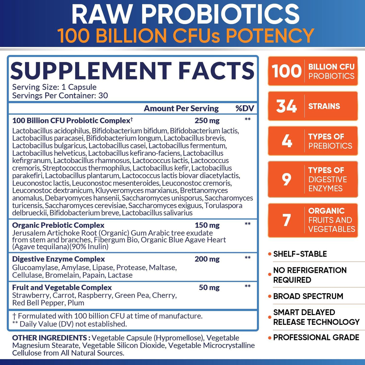 Wholesome Wellness Organic Probiotics 100 Billion CFU + Grass Fed Desiccated Beef Liver Capsules Bundle