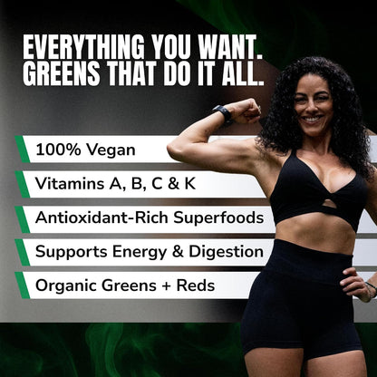 VEDGE Greens Powder, Super Greens Powder, Mixed Berry, 30 Servings | Organic Greens Powder, Full Spectrum Vegan Superfood Drink Mix With Antioxidants For Energy And Daily Nutrition, Athletes