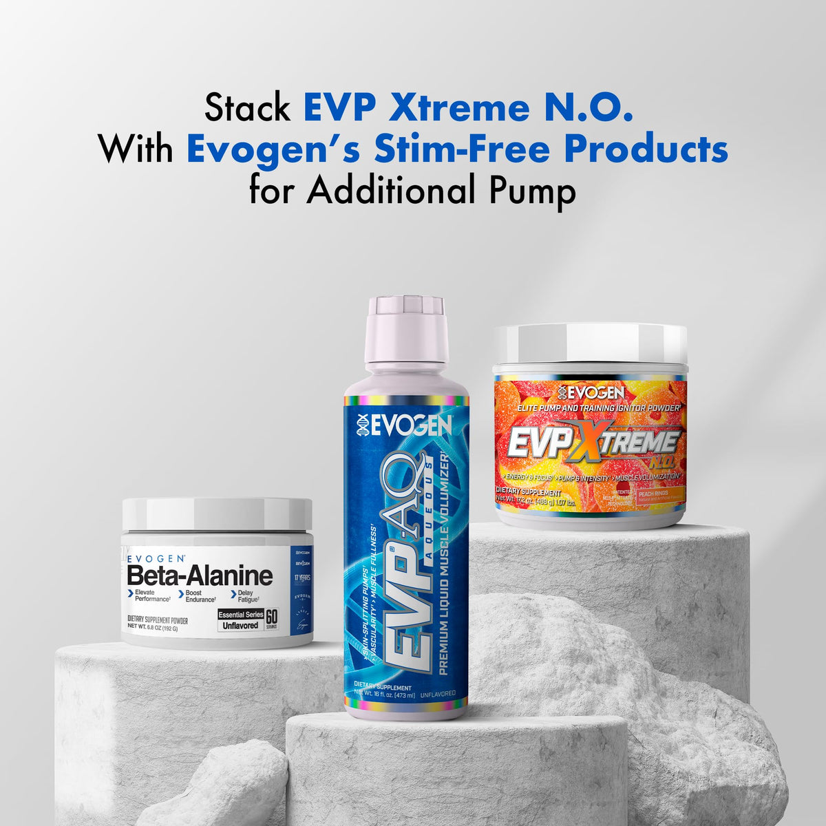 Evogen EVP Xtreme NO Pre-Workout for Men & Women | Sour Candy | 40 Servings | Arginine nitrate, L-citrulline, beta-alanine, creatine and coconut water; caffeine and yohimbe for energy and pumps