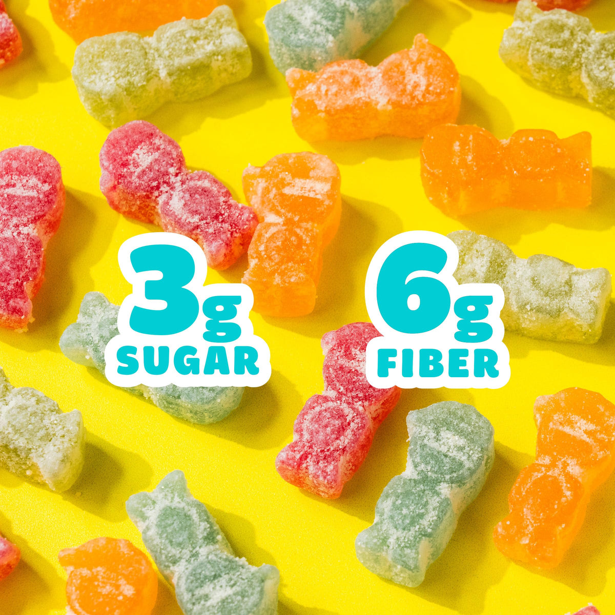 SmartSweets Sweet Fish, Low Sugar Gummy Candy (3g), Low Calorie (130), Gluten-Free -1.8oz (Pack of 12) Packaging may vary