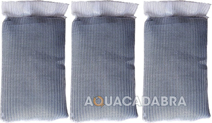 Fluval Spec/Evo/Flex Activated Carbon, Replacement Aquarium Filter Media, 3-Pack, A1377 | Replacement Aquarium Filter Media