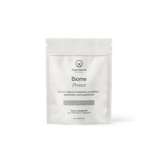 Adapt Naturals 4-in-1 Biome Protect Prebiotics, Probiotics Supplement Postbiotics & Polyphenols for Microbiome, Gut Health & Defense for Women & Men, 30 Day Supply - PrimeBioHealth - canada supplements