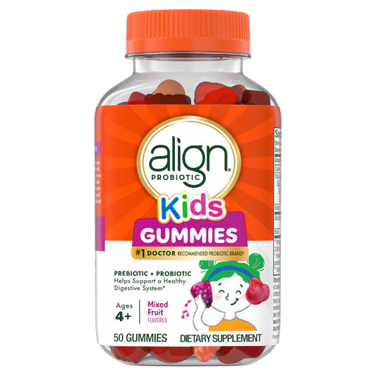 Align Probiotic, Kids Gummies, Prebiotic + Probiotic helps support a healthy digestive system*, 1 Doctor Recommended Probiotic Brand - PrimeBioHealth - canada supplements