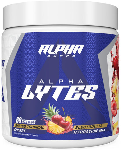Alpha Lytes - Electrolyte Powder Daily Hydration Drink Mix - Sugar-Free, Zero Calorie Instant Formula with Trace Minerals and Antioxidants - PrimeBioHealth - canada supplements
