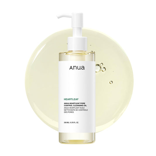 Anua Heartleaf Pore Control Cleansing Oil, Pore Cleanser, Sebum Care, Gentle Melting Oil Cleanser for Face, Safe For All Skin Type - PrimeBioHealth - canada supplements