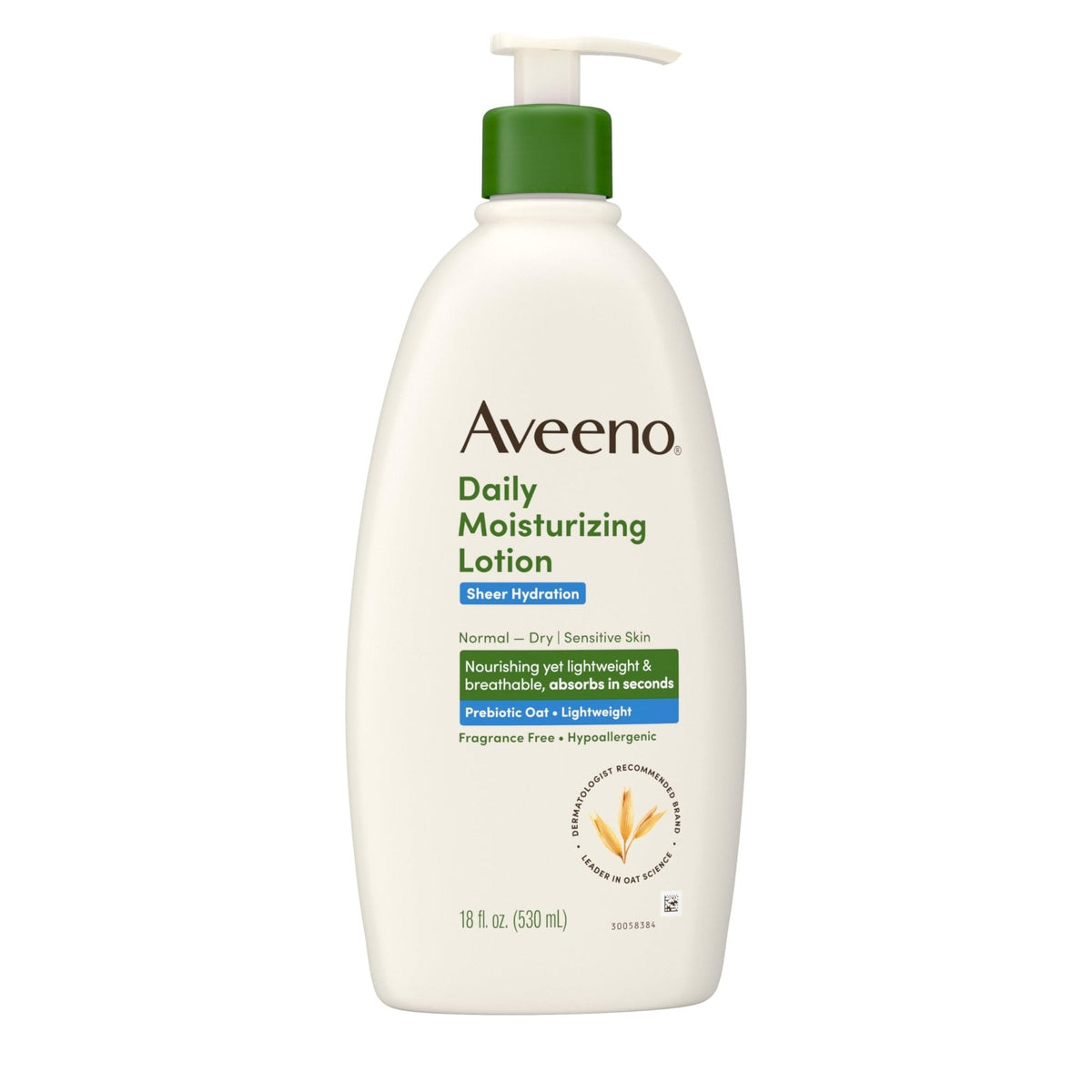 Aveeno Sheer Hydration Fragrance-Free Daily Moisturizing Lotion with Prebiotic Oat for Dry Skin, Lightweight - PrimeBioHealth - canada supplements