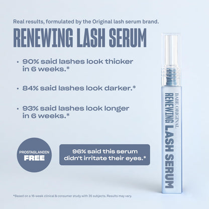 BABE ORIGINAL Renewing Lash Serum – Prostaglandin-Free, Peptide-Infused Gentle Lash Serum for Fuller, Longer-Looking Lashes, Lash Enhancing Treatment - PrimeBioHealth - canada supplements
