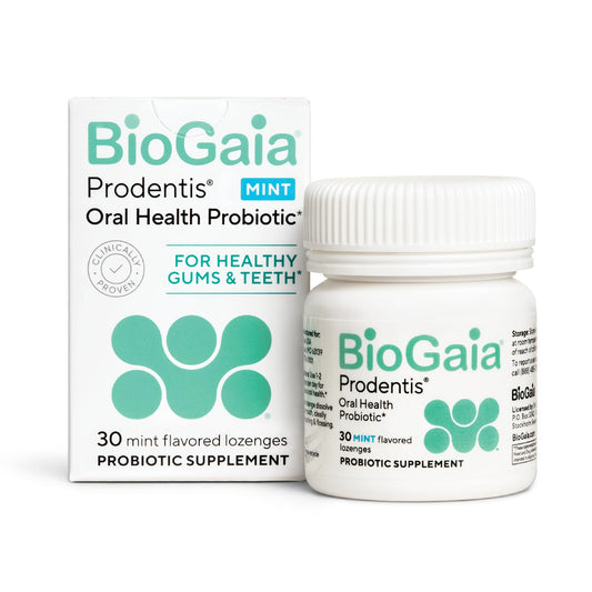 BioGaia Prodentis | Oral Probiotics | Promotes Healthy Gums & Teeth | Defends Against Bad Breath & Dental Problems | Improves Oral Health - PrimeBioHealth - canada supplements