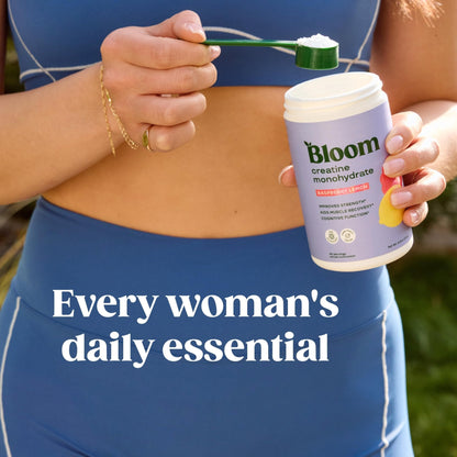Bloom Nutrition Creatine Monohydrate Powder, 5g Micronized Creatine per Serving, Supports Muscle Recovery, Strength, Endurance, Pre or Post Workout, Gluten Free - PrimeBioHealth - canada supplements
