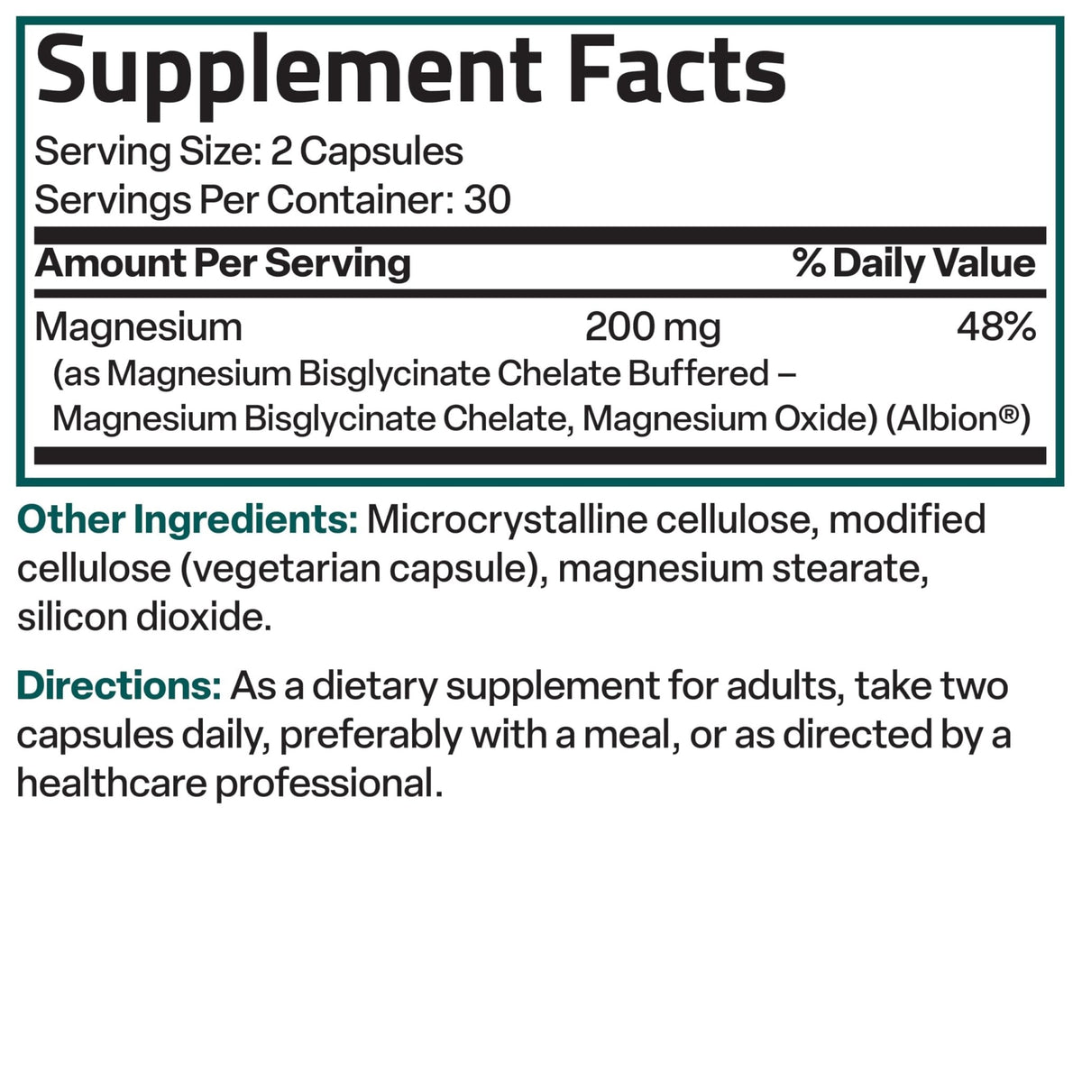 Bronson Magnesium Glycinate 200 MG per Serving Chelated for High Absorption, Gentle On Stomach, Non-GMO, 60 Vegetarian Capsules - PrimeBioHealth - canada supplements