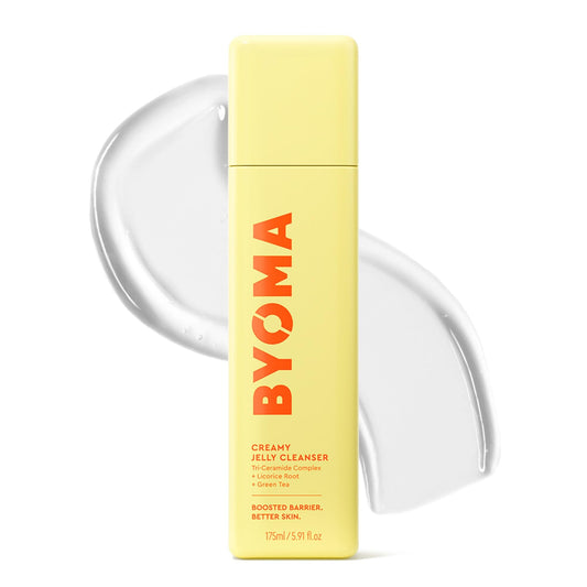 BYOMA Creamy Jelly Cleanser - Hydrating Facial Cleanser for Skin Barrier Repair -Tri-Ceramide Face Wash for Sensitive Skin & All Skin Types - PrimeBioHealth - canada supplements