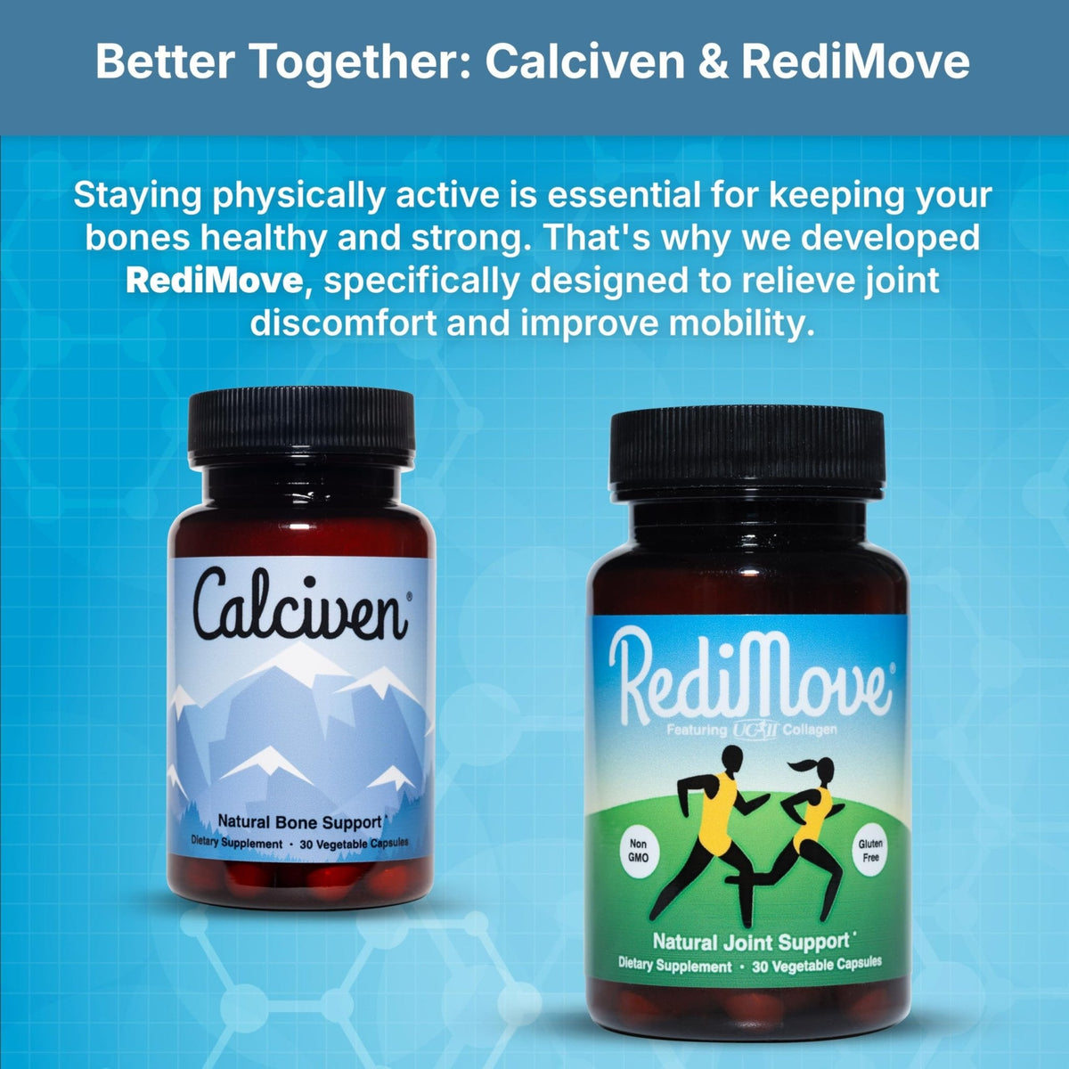 Calciven - Natural Bone Support Supplement - Non-GMO, Gluten-Free - PrimeBioHealth - canada supplements