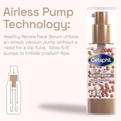 Cetaphil Healthy Renew Anti Aging Face Serum 1 Oz, Retinol Alternative Serum for Face with Niacinamide & Peptides - PrimeBioHealth - canada supplements