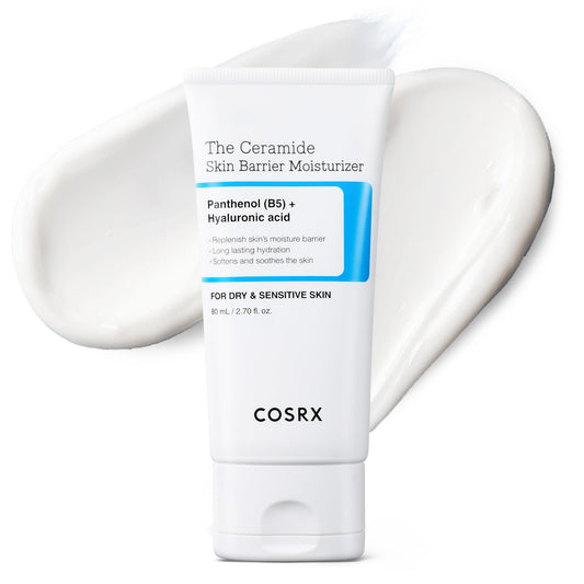 COSRX Ceramide Skin Barrier Moisturizer for Face with 7 Ceramides, Hyaluronic Acid & Panthenol for All Skin Types, 2.7 Fl. Oz, Korean Skin Care - PrimeBioHealth - canada supplements