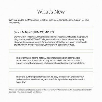 Cymbiotika Liposomal Magnesium Complex – Promotes Relaxation, Restful Sleep, and Heart & Brain Health – Highly Absorbable 3-in-1 Formula - PrimeBioHealth - canada supplements