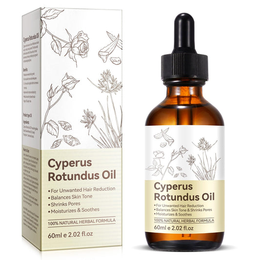Cyperus Rotundus Oil, Natural Cyperus Rotundus Oil for Hair Removal, Reduces Unwanted Hair Growth, Moisturizes & Soothes The Skin - PrimeBioHealth - canada supplements