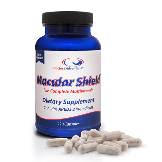 Doctor’s Advantage Macular Shield Eye Vitamins Plus Multivitamin – 120 Capsules, 30-Day Supply – Lutein and Zeaxanthin Supplements - PrimeBioHealth - canada supplements