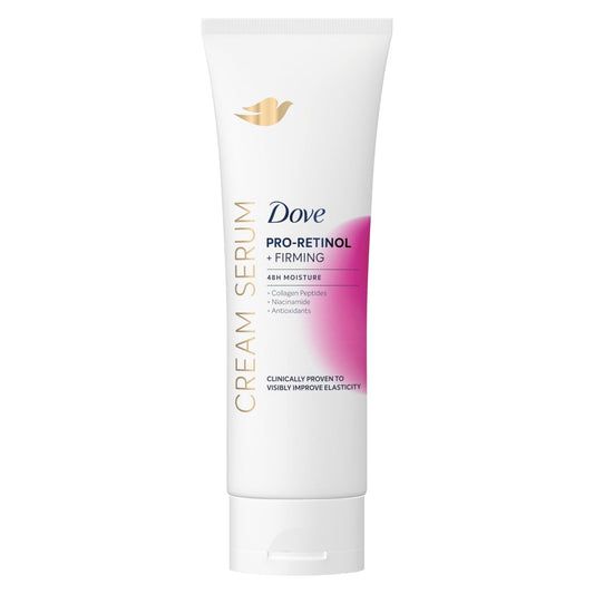 Dove Cream Serum Pro-Retinol + Firming for Elasticity and Firmness, with Collagen Peptides, Niacinamide and Antioxidants Lotion, 8 oz - PrimeBioHealth - canada supplements