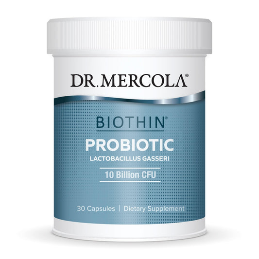 Dr. Mercola Biothin Probiotic - Lactobacillus Gasseri BNR17 - Supports Digestive Health & Metabolism - 30 Delayed-Release Capsules (30 Servings) - PrimeBioHealth - canada supplements