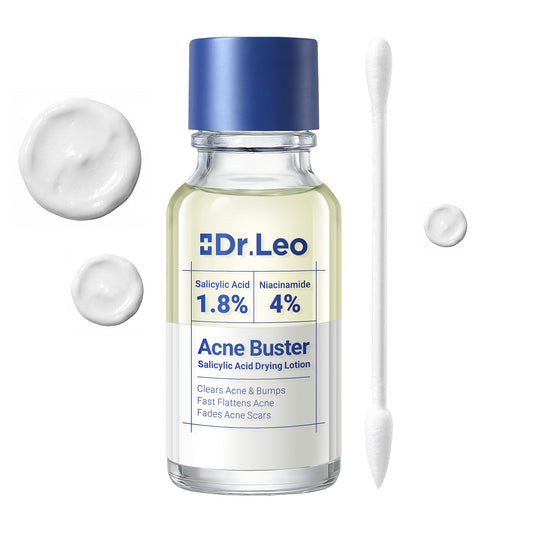 Dr.Leo 1.8% Salicylic Acid Spot Serum, Acne Treatment for Acne-Prone Sensitive Skin | Niacinamide, Fast Pimple Relief, Fades Acne Marks - PrimeBioHealth - canada supplements