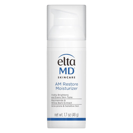 EltaMD AM Restore Face Moisturizer for Women and Men, Light Moisturizer Face Cream, Made with Niacinamide and Hyaluronic Acid, 1.7 oz Pump - PrimeBioHealth - canada supplements